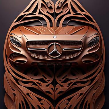 3D модель Mercedes Benz Vision CLS (STL)